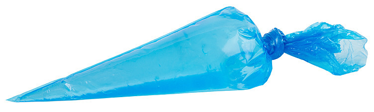 Sprøyteposer engangs blå  53x27cm   100stk