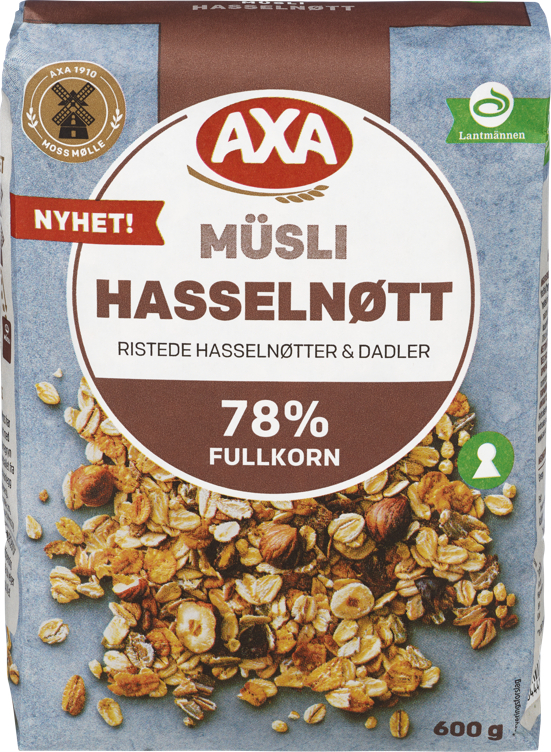 Müsli hasselnøtt  600g