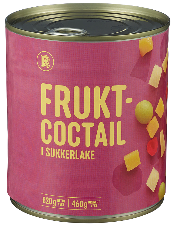 Fruktcoctail  820g