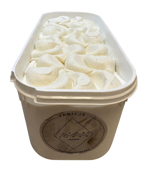 Ekte vanilje iskrem  5l