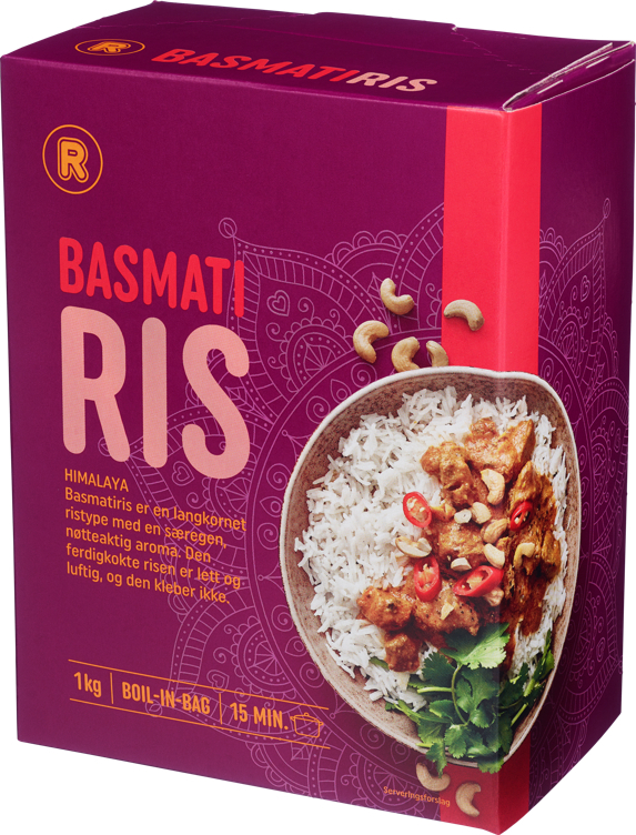 Basmatiris bib 8x125g  1kg
