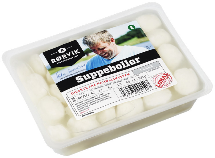 Suppeboller fisk rørvik   300g