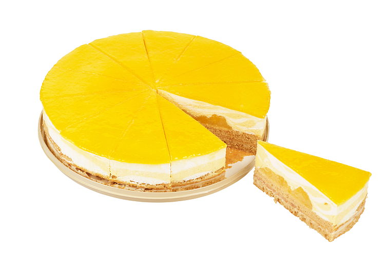 Mango cream cake oppdelt 12stk  1475g