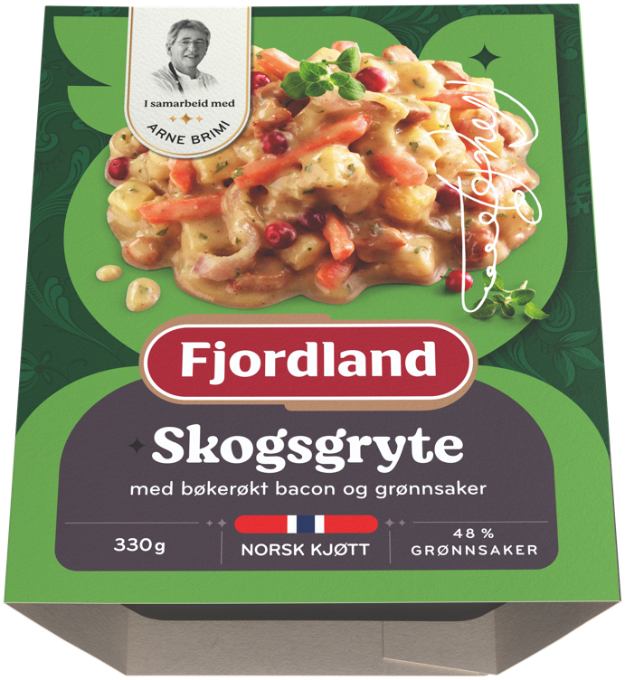 Brimis skogsgryte m/bacon i skål  330g