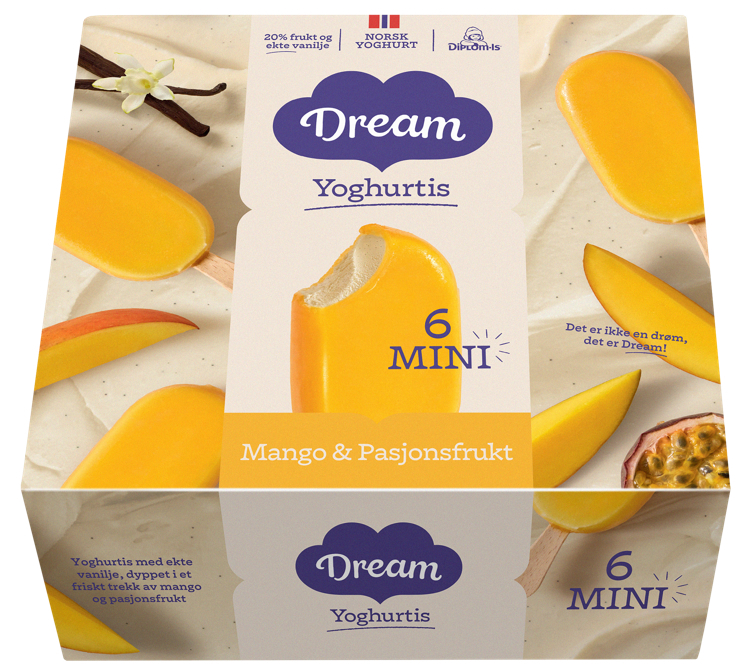 Dream mango & pasjon mini  6x70ml