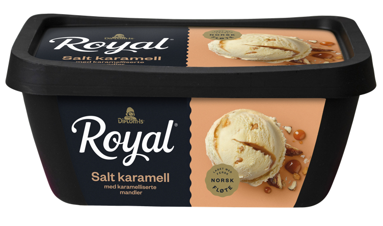 Royal salt karamell  0,9l