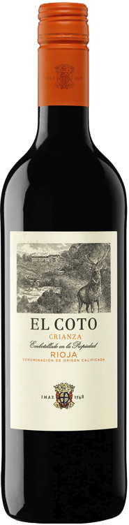 El coto crianza rioja  13%  75cl