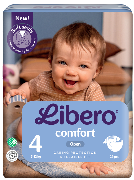 Libero comfort 7–12kg  str 4   26stk