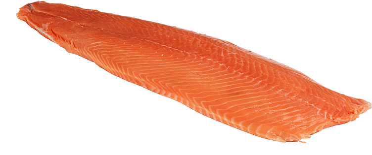 Laksefilet u/skinn frys 10xca1,28kg  kg