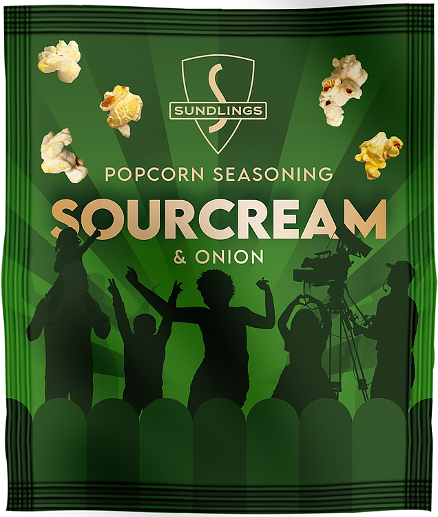 Popcornkrydda sourcream & onion pose   15g
