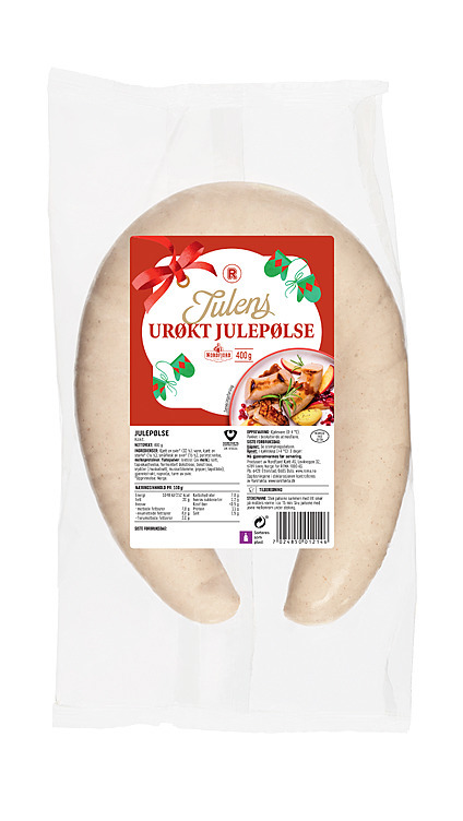 Julepølse urøkt r   400g