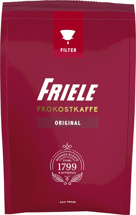 Friele frokostkaffe filtermalt   500g