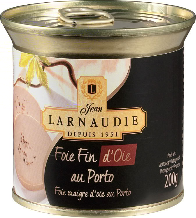 Gåselever mousse m/portvin mager   200g