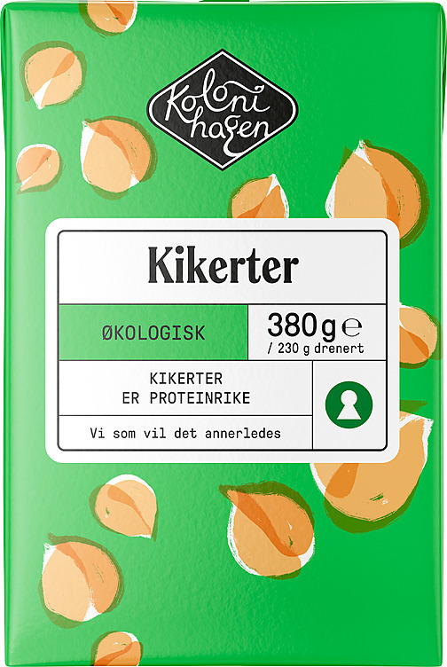 Kikerter øko  380g