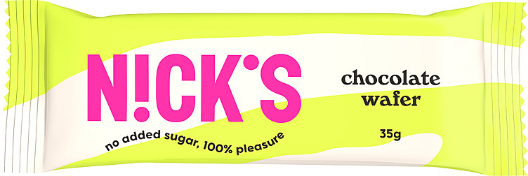 Nick's chocolate wafer  35g