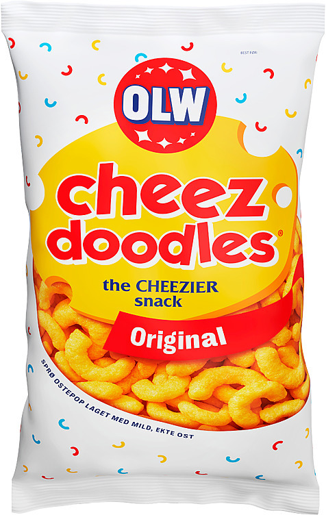 Olw cheez doodles 235g