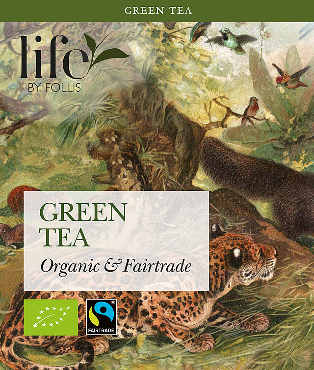 Green tea økologisk & fairtrade  20stk
