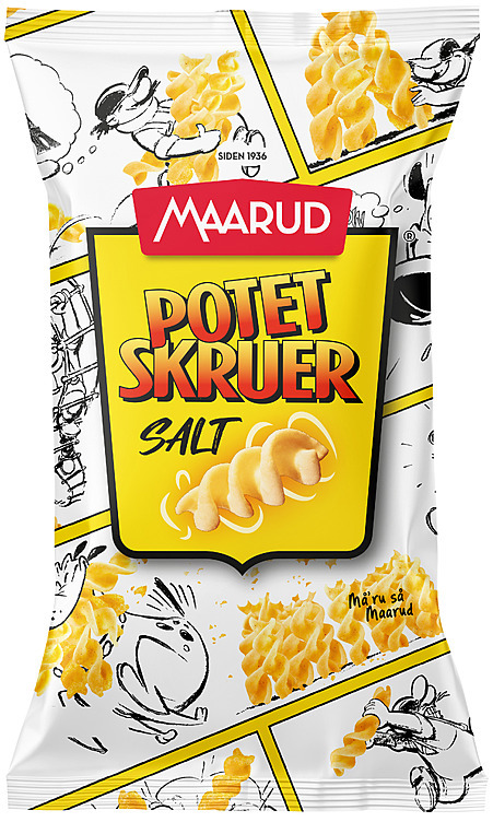 Potetskruer salt  85g