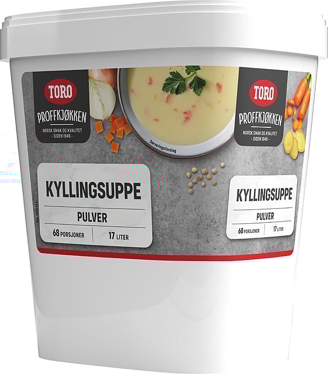 Kyllingsuppe 17l        1,2kg