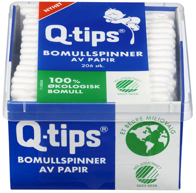 Q-tips bomullspinner   206stk