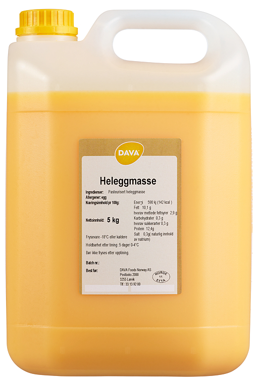 Heleggmasse fersk  5kg