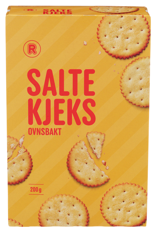 Salte kjeks r   200g
