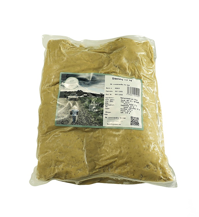 Ertestuing sous vide 2,5kg     stk