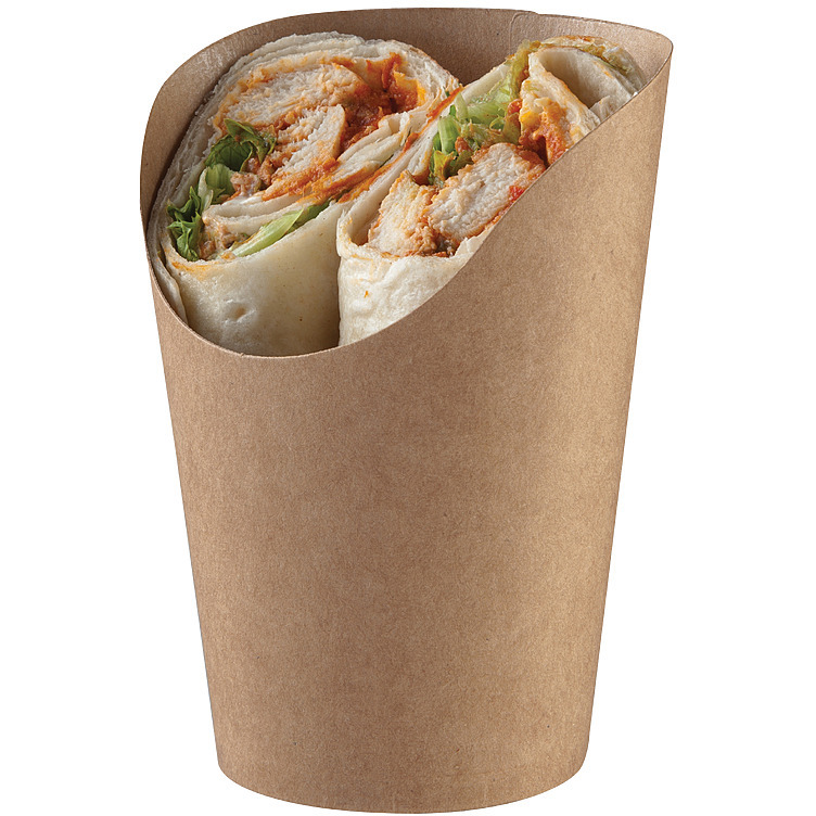 Snack cup kraft ø80/60 h70/110mm  1000stk