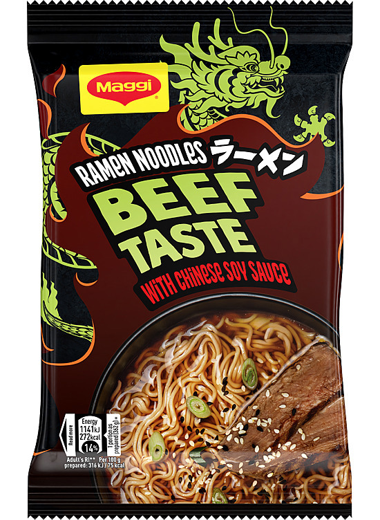 Maggi ramen noodles beef 62g