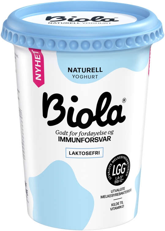 Biola yoghurt naturell  500g