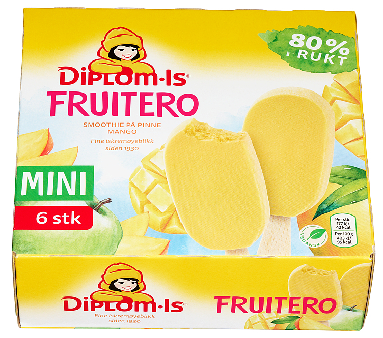 Fruitero 80% mango mp 6stk   300ml