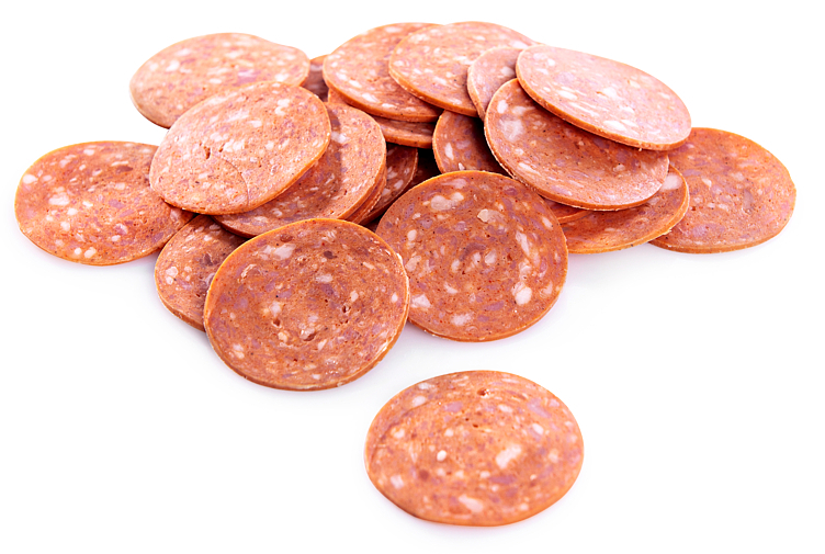 Pepperoni kokt oppskåret  1,2kg