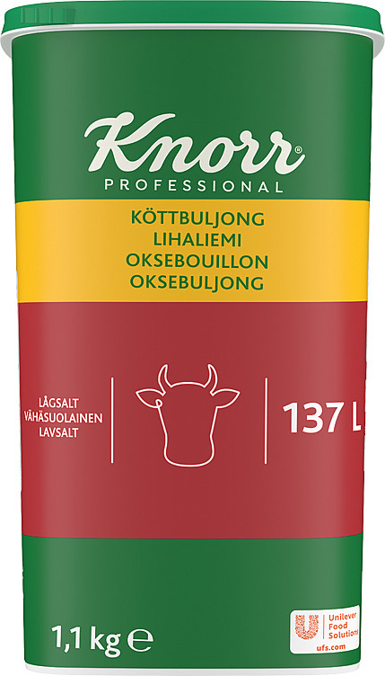 Oksebuljong, lavsalt  1,1kg