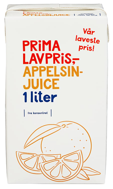 Appelsinjuice   1l