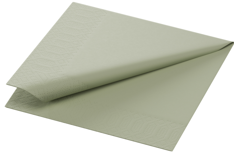 Serviett 3l40cm pistachio green   250stk