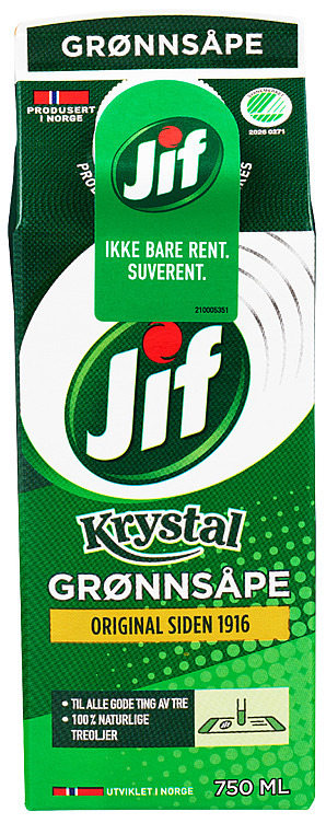 Jif krystal kart.  750ml