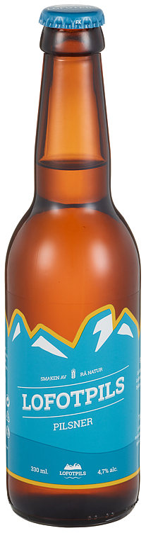 Lofotpils glassflaske   4.7%   12x33cl
