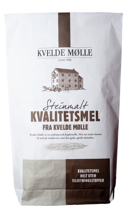 Rugmel klemt økol.  25kg