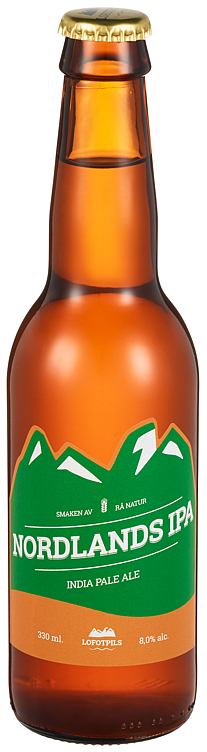 Lofotpils nordlands ipa fl   8%   12x33cl