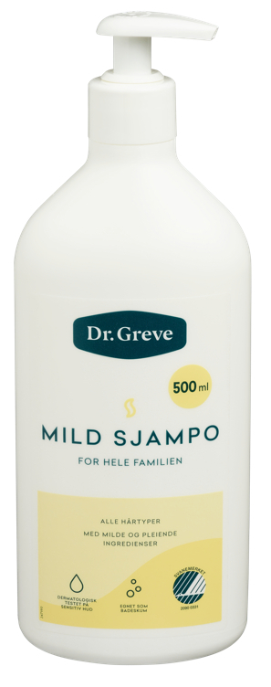 Dr. greve mild sjampo   500ml