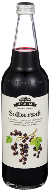 Solbærsaft  70cl