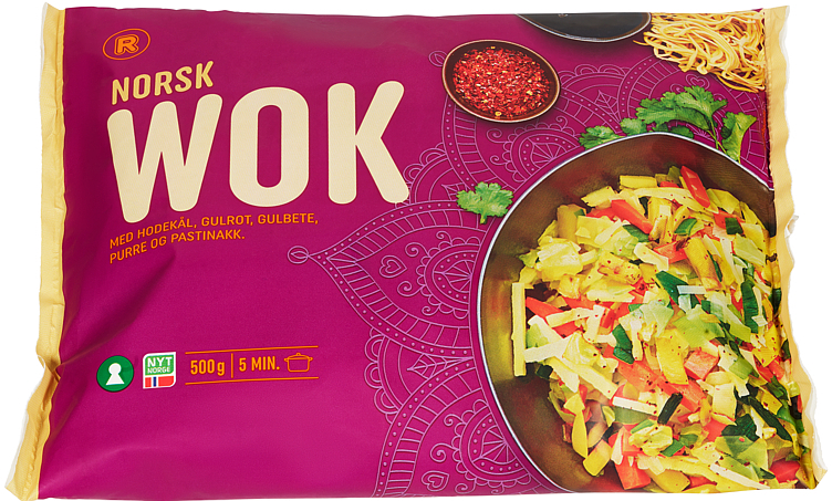 Wokblanding norsk  500g