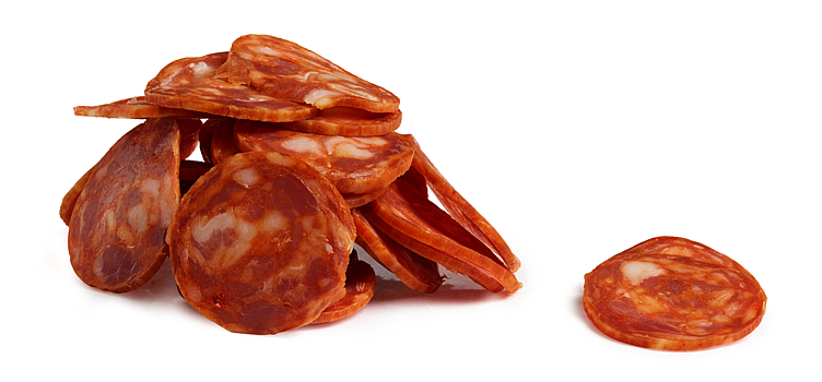 Pepperoni topping grilstad  1kg