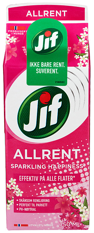 Jif allrent sparking happiness  750ml