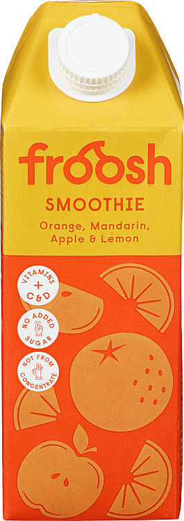 Smoothie appelsin mandarin eple & sitron   750ml