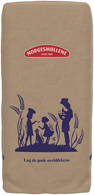 Hvete sammalt fin sekk  25kg