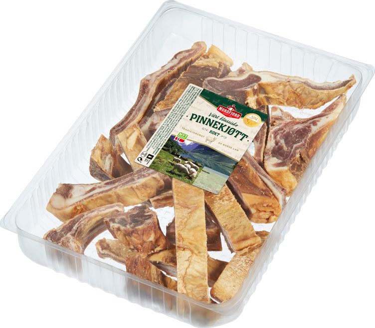 Pinnekjøtt røkt fersk  ca 3x1,5kg  kg