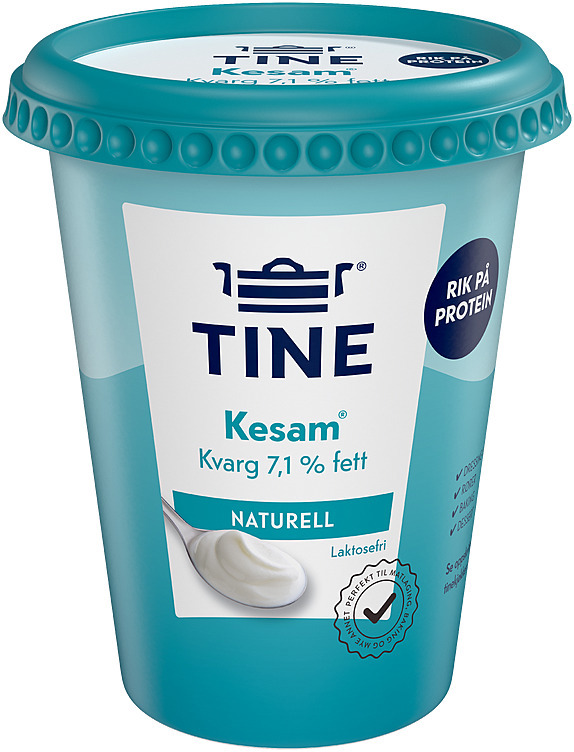 Kesam naturell laktosefri  420g