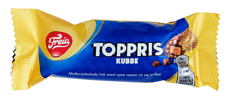 Mix sjokolade boks  230stk   6,4kg