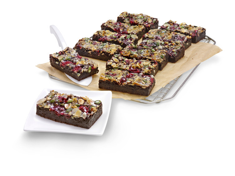 Brownie bringebær gf   1,05kg